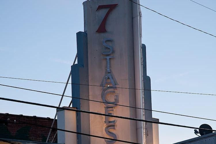 7 Stages Theatre sign