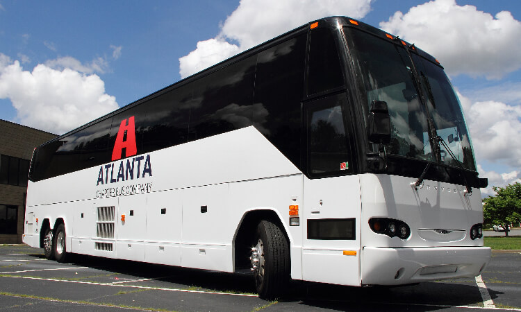 An Atlanta Charter Bus Company motorcoach